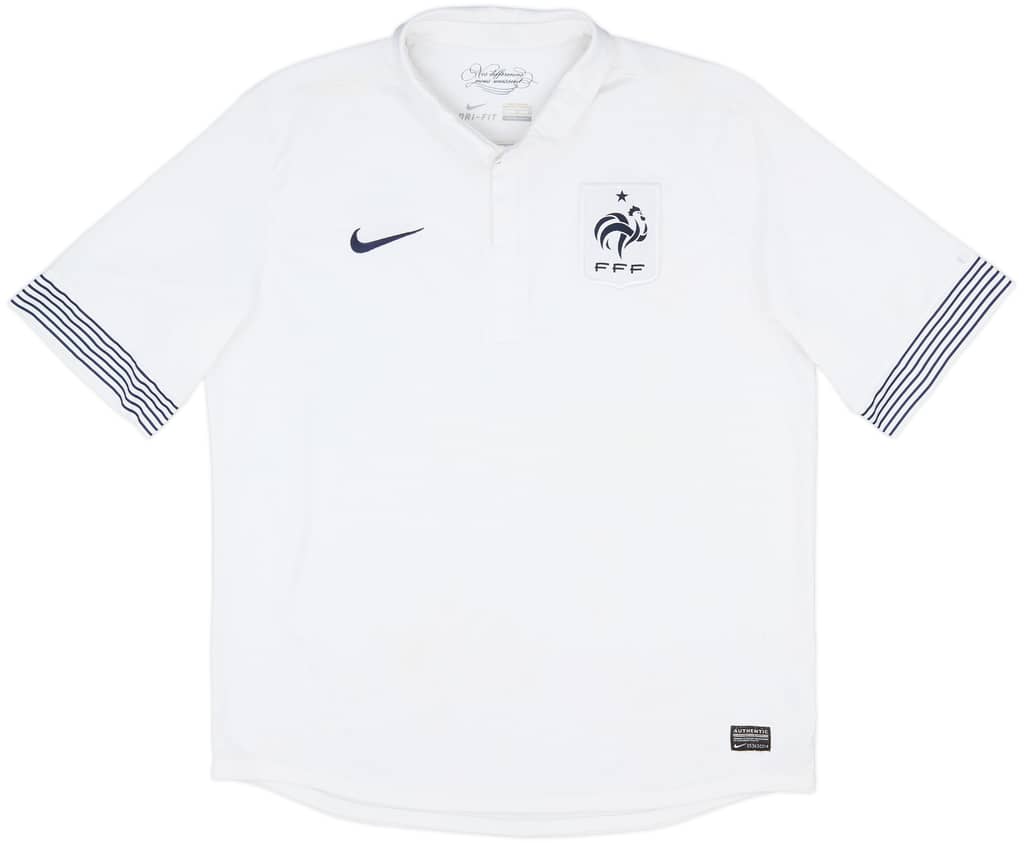 2012-13 France Away Shirt - 8/10 - (XL)