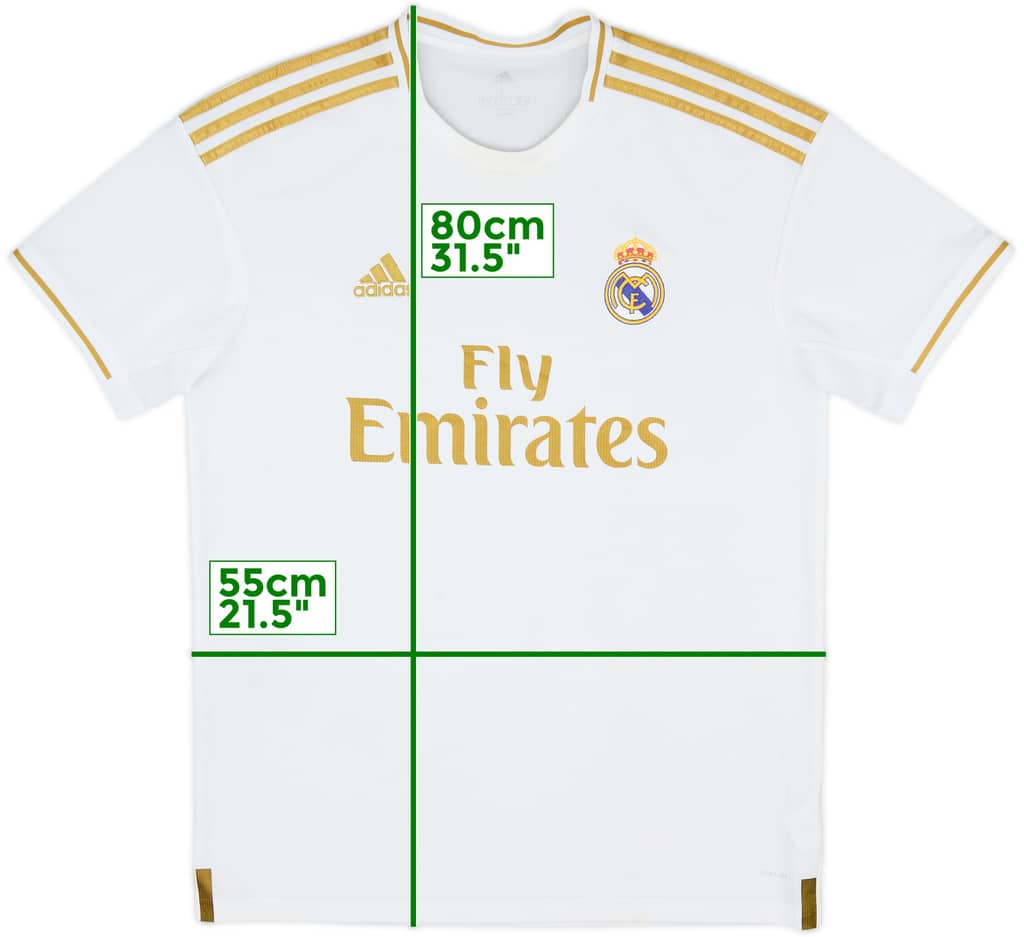 2019-20 Real Madrid Home Shirt - 5/10 - (L)