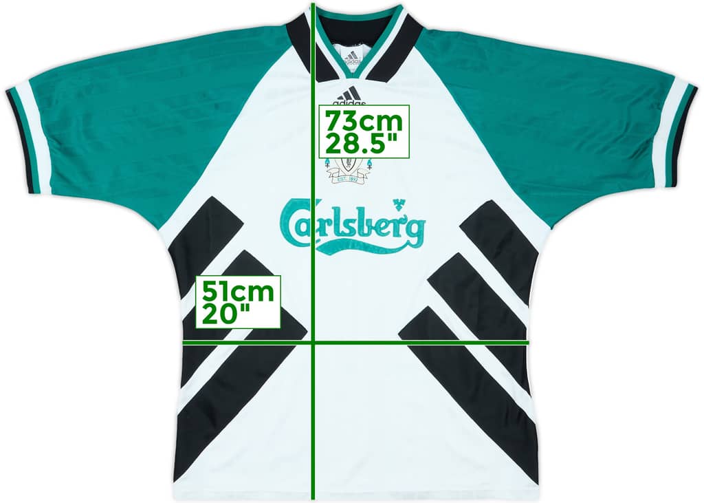 1993-95 Liverpool Away Shirt - 7/10 - (M/L)