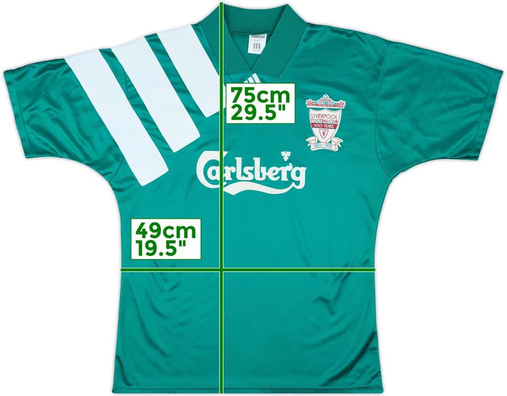 1992-93 Liverpool Centenary Away Shirt - 8/10 - (M/L)