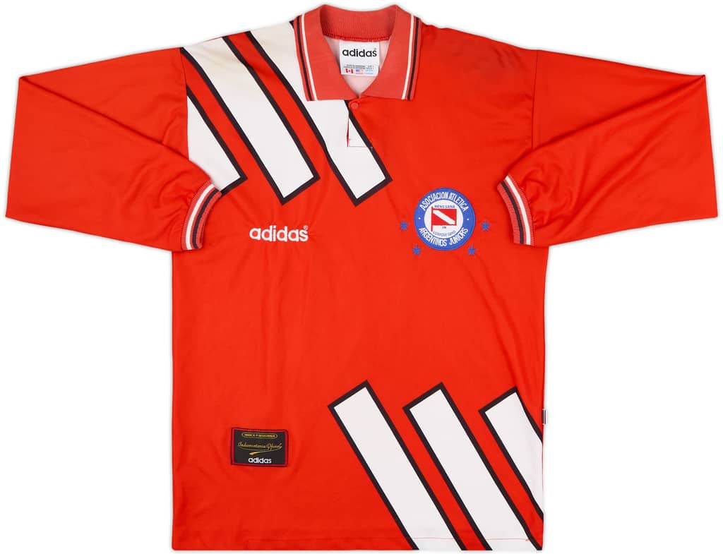 1997-98 Argentinos Juniors Home L/S Shirt - 9/10 - (M)