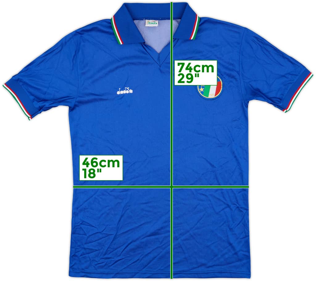 1986-90 Italy Home Shirt - 7/10 - (S)