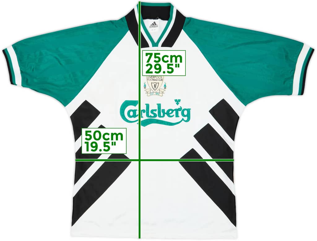1993-95 Liverpool Away Shirt - 8/10 - (M)