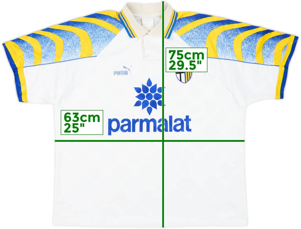 1995-97 Parma Home Shirt - 6/10 - (XL)