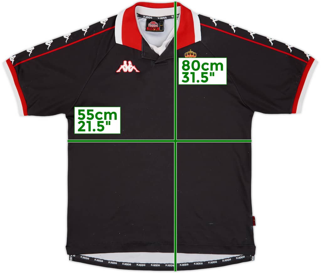 2000-01 Monaco Away Shirt - 7/10 - (L)