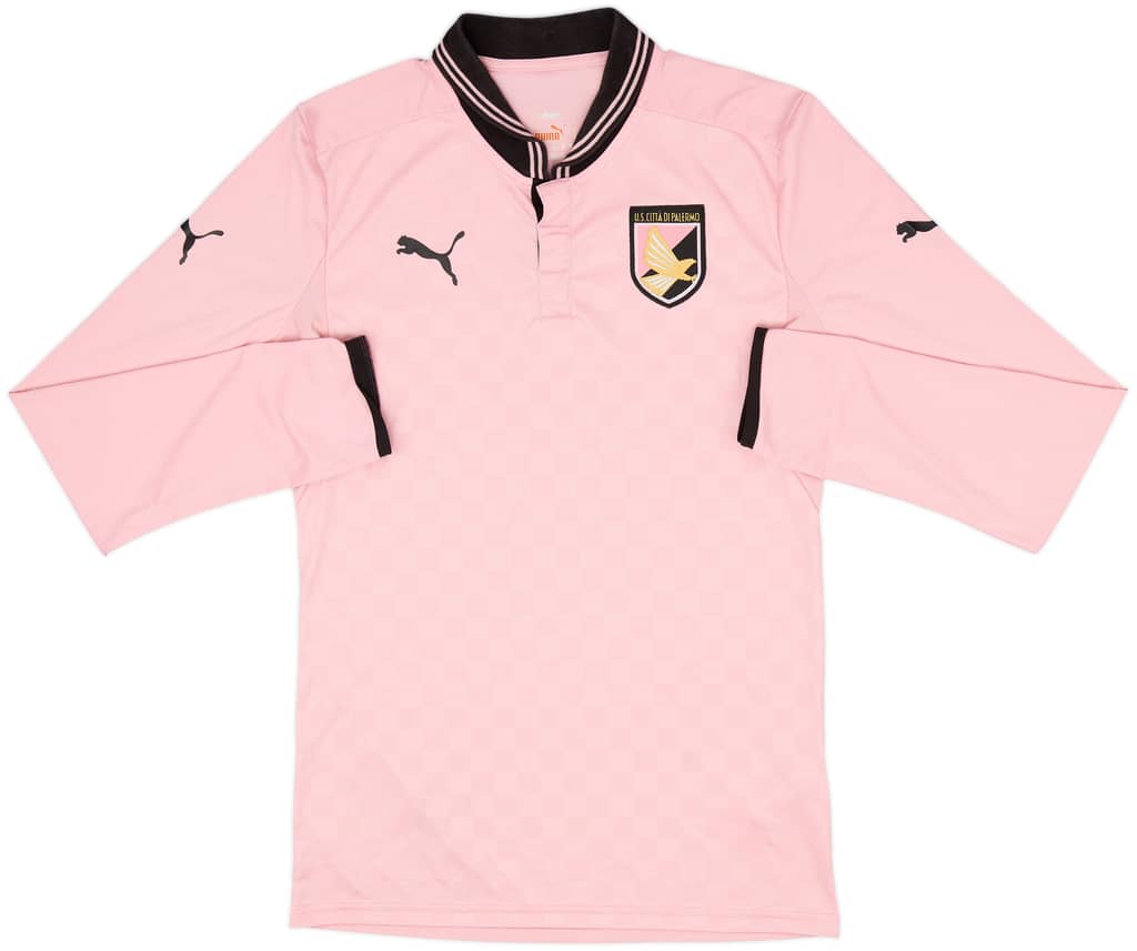 2012-13 Palermo Home L/S Shirt - 9/10 - (M)