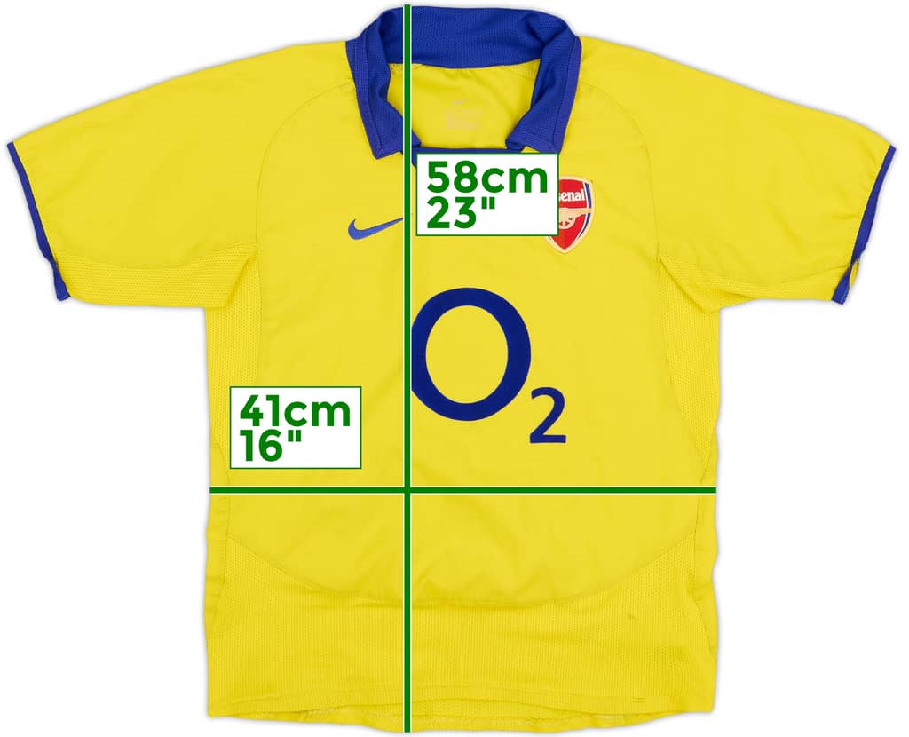 2003-05 Arsenal Away Shirt - 7/10 - (S.Boys)