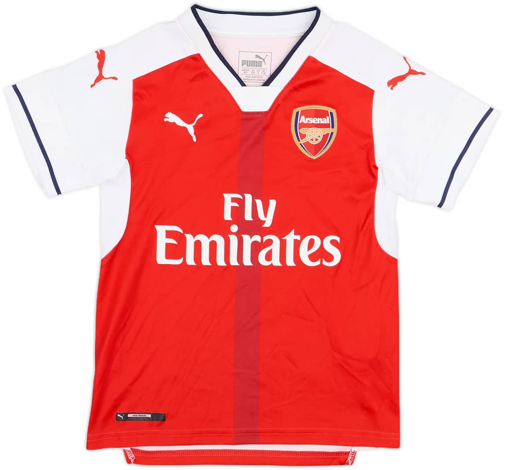 2016-17 Arsenal Home Shirt - 8/10 - (S.Boys)