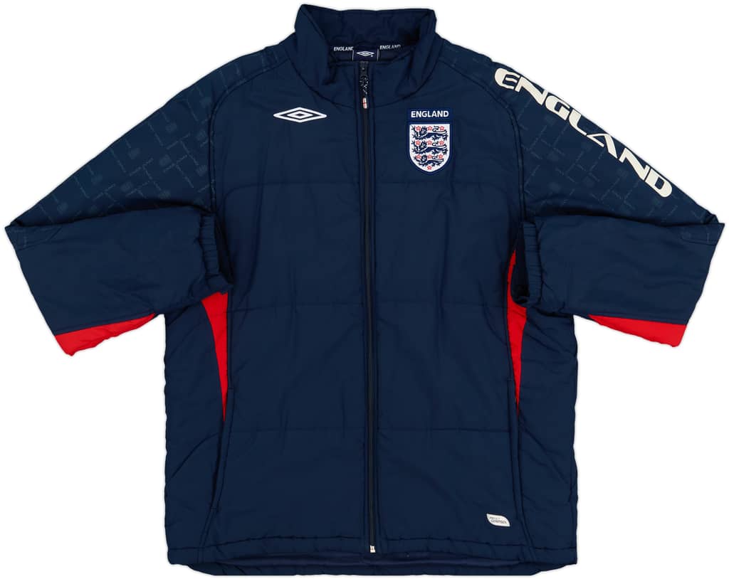 2007-09 England Umbro Padded Bench Coat - 8/10 - (L)