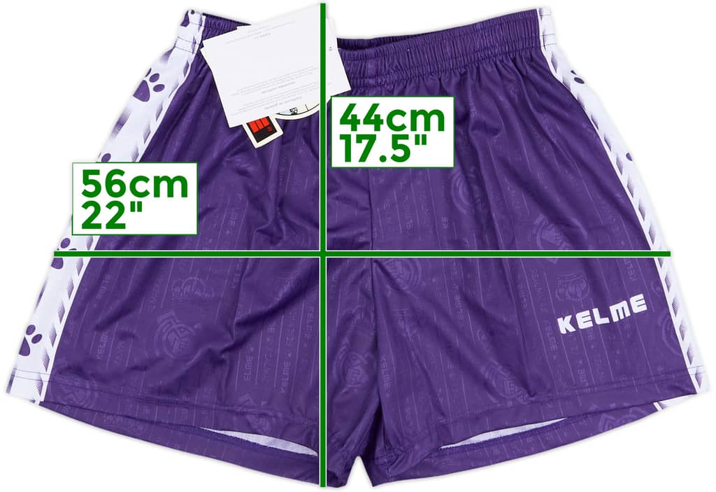 1996-97 Real Madrid Away Shorts (S)