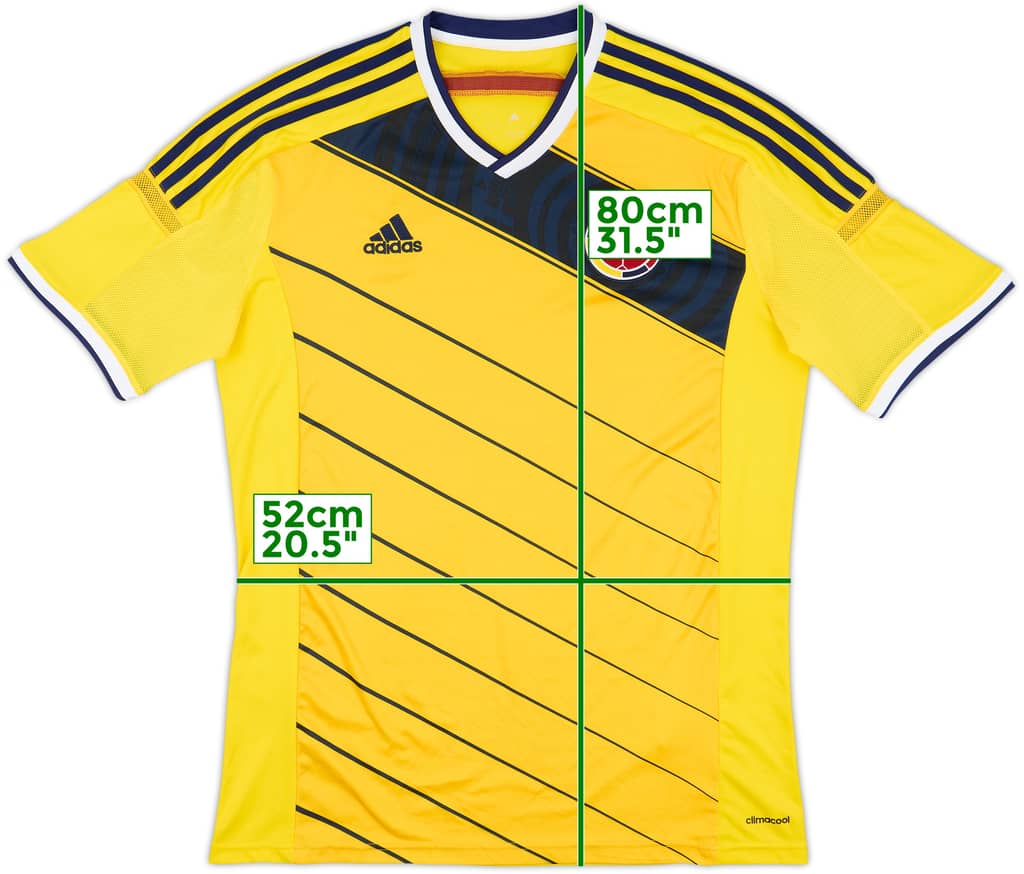 2014-15 Colombia Home Shirt - 9/10 - (L)