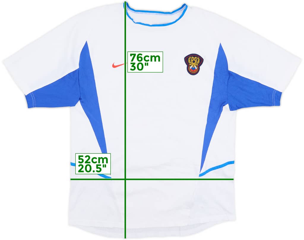 2002-04 Russia Home Shirt - 7/10 - (M)