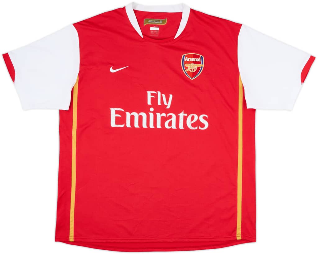 2006-08 Arsenal Home Shirt - 5/10 - (XL)
