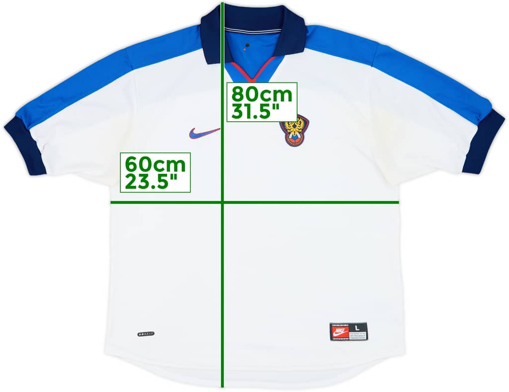 1998-00 Russia Home Shirt - 4/10 - (L)