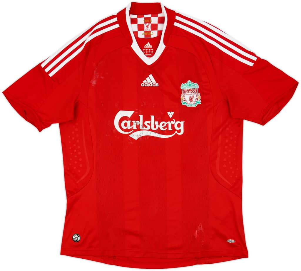2008-10 Liverpool Home Shirt - 5/10 - (L)