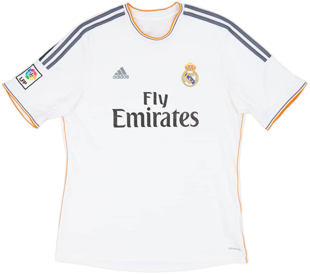 2013-14 Real Madrid Home Shirt - 5/10 - (XL)