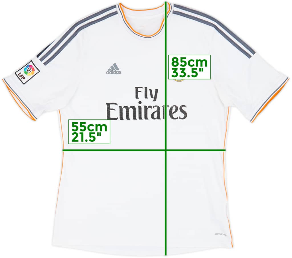 2013-14 Real Madrid Home Shirt - 5/10 - (XL)