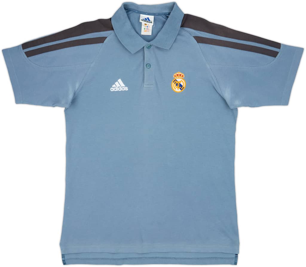 2001-02 Real Madrid adidas Polo Shirt - 5/10 - (L)