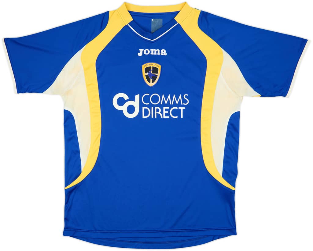 2007-08 Cardiff Home Shirt - 4/10 - (L)