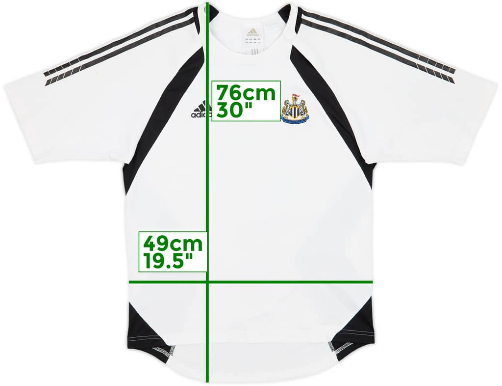 2005-06 Newcastle United adidas Training Shirt - 6/10 - (M/L)