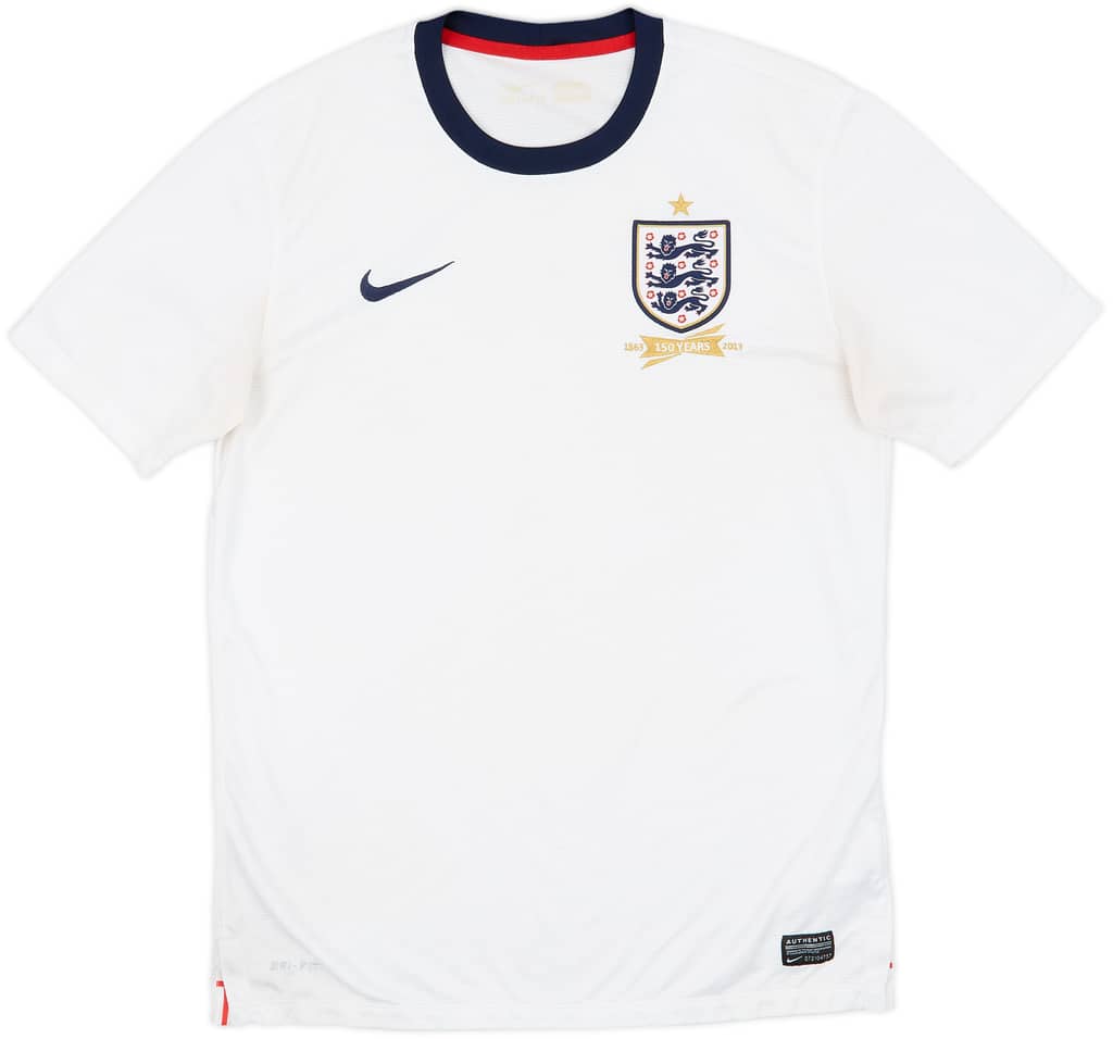 2013 England 150th Anniversary Home Shirt - 5/10 - (M)