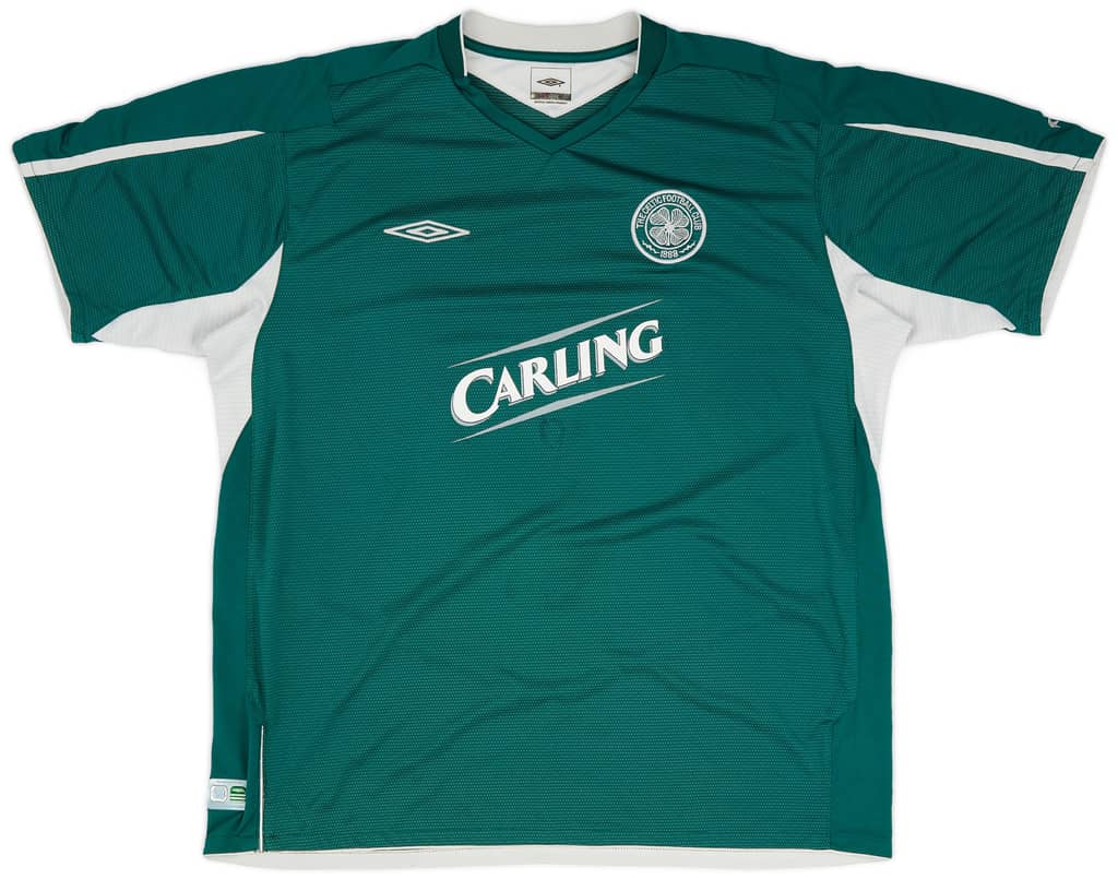 2004-05 Celtic Away Shirt Petrov #19 - 7/10 - (XXL)