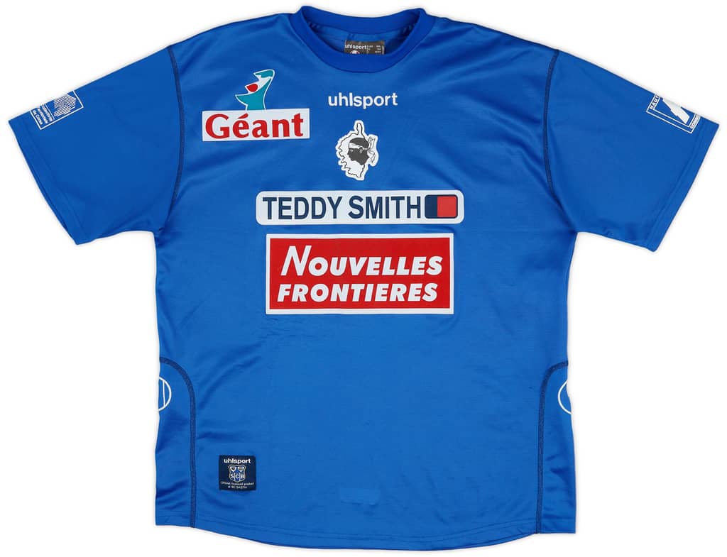2003-04 Bastia Home Shirt - 8/10 - (M/L)