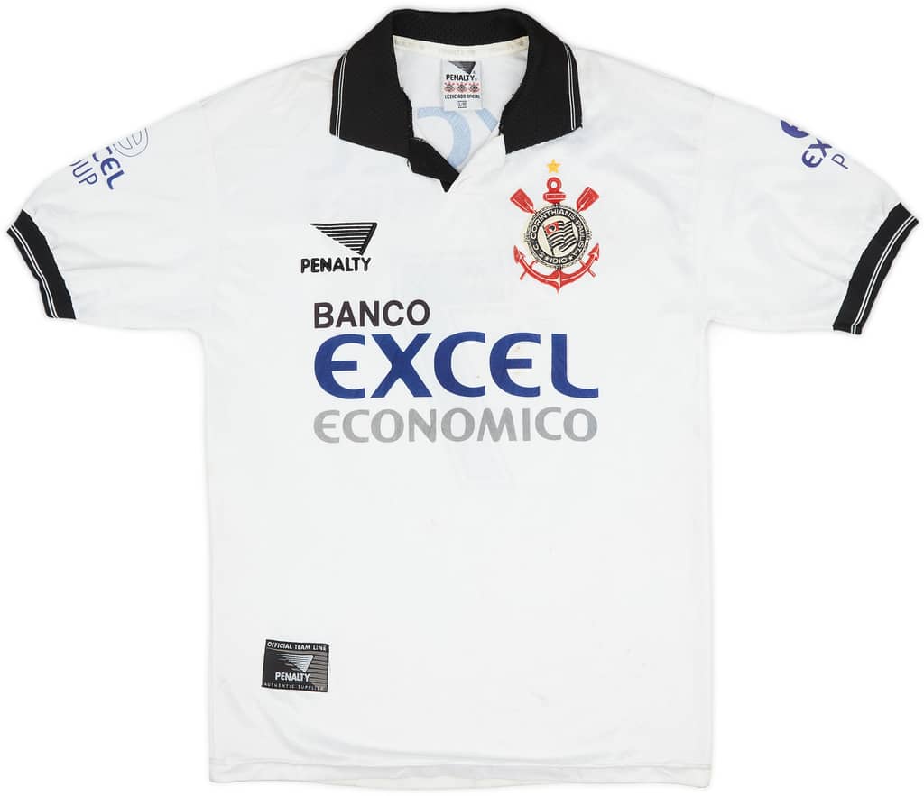 1997 Corinthians Home Shirt #7 - 7/10 - (L)