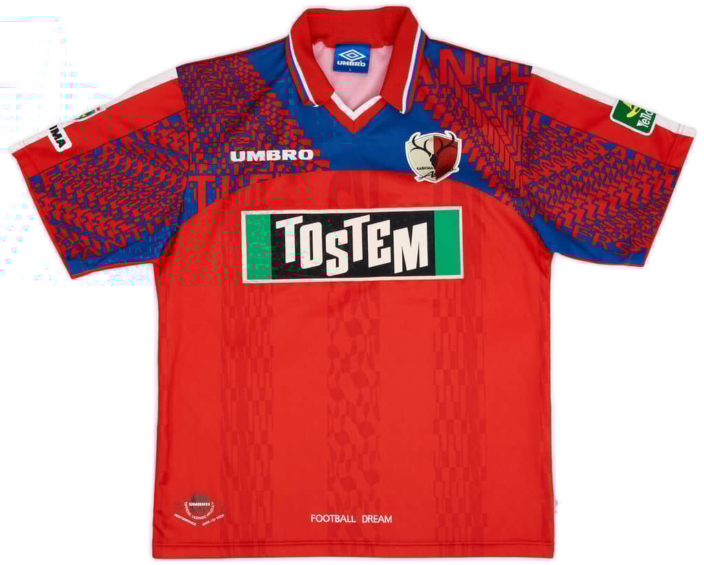 1997 Kashima Antlers Home Shirt - 9/10 - (L)