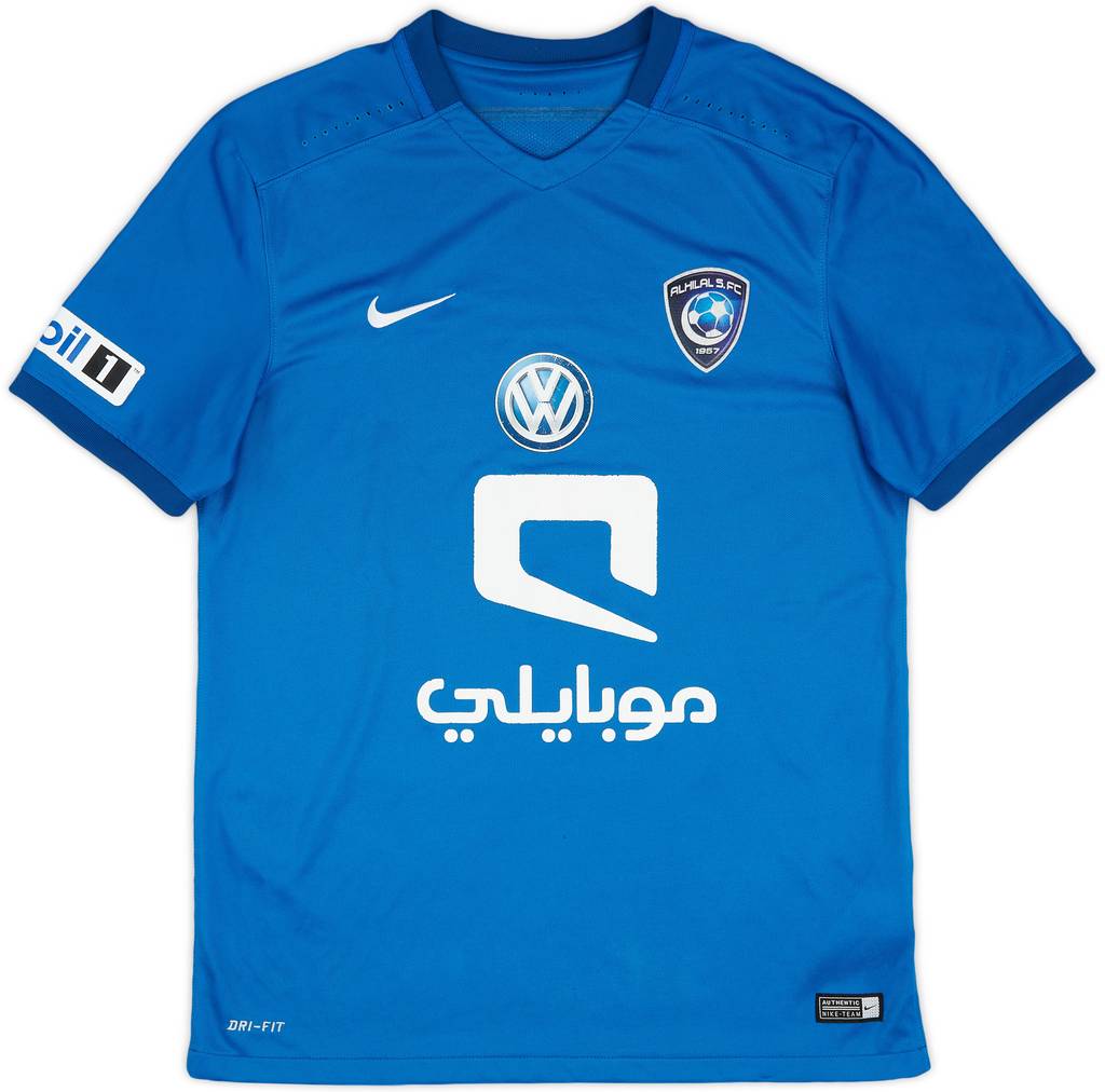 2015-16 Al Hilal Player Issue Home Shirt - 5/10 - (M)
