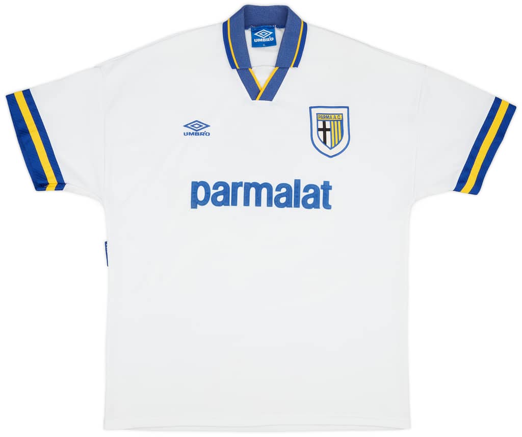 1993-95 Parma Home Shirt #9 - 8/10 - (XL)