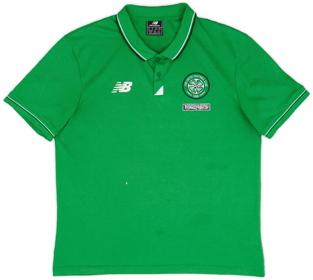 2015-16 Celtic New Balance Polo Shirt - 6/10 - (XL)