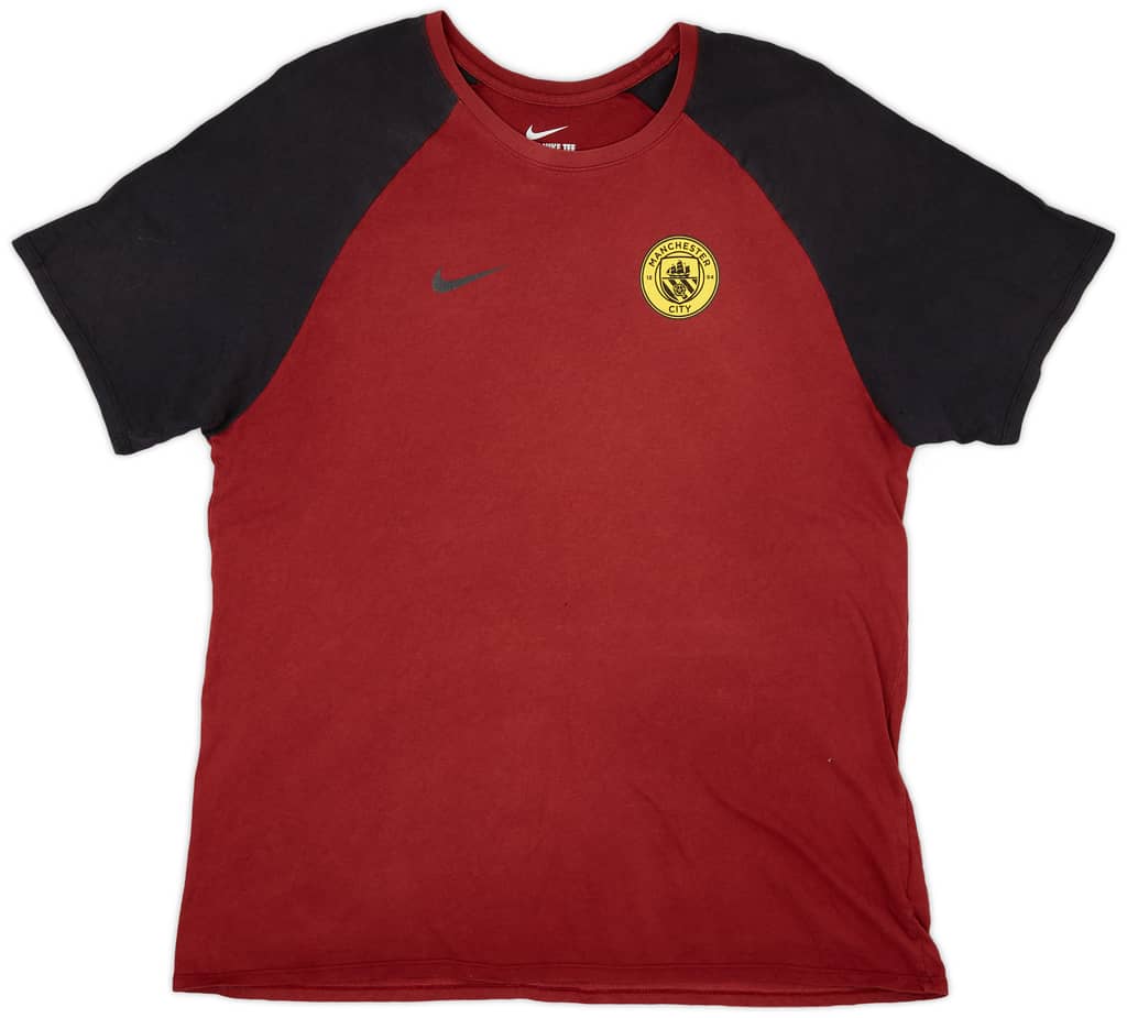 2016-17 Manchester City Nike Tee - 7/10 - (XL)