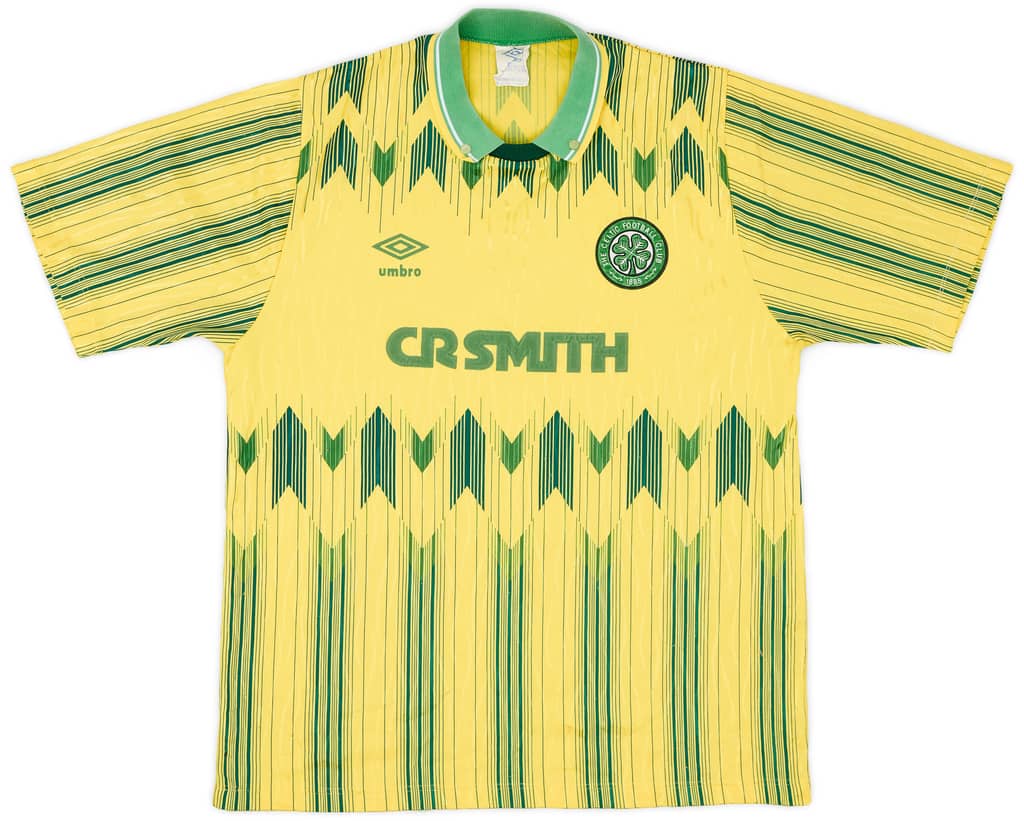 1989-91 Celtic Away Shirt - 8/10 - (M)