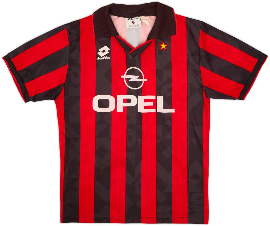 1994-95 AC Milan Home Shirt - 7/10 - (L)