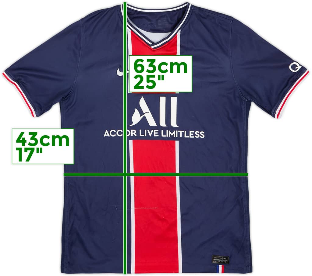 2020-21 Paris Saint-Germain Home Shirt - 4/10 - (XL.Boys)