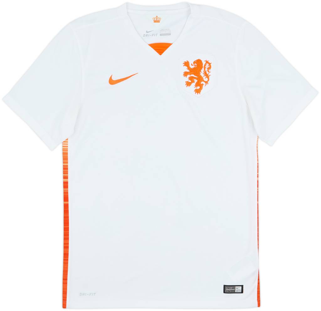 2015 Netherlands Away Shirt - 8/10 - (S)
