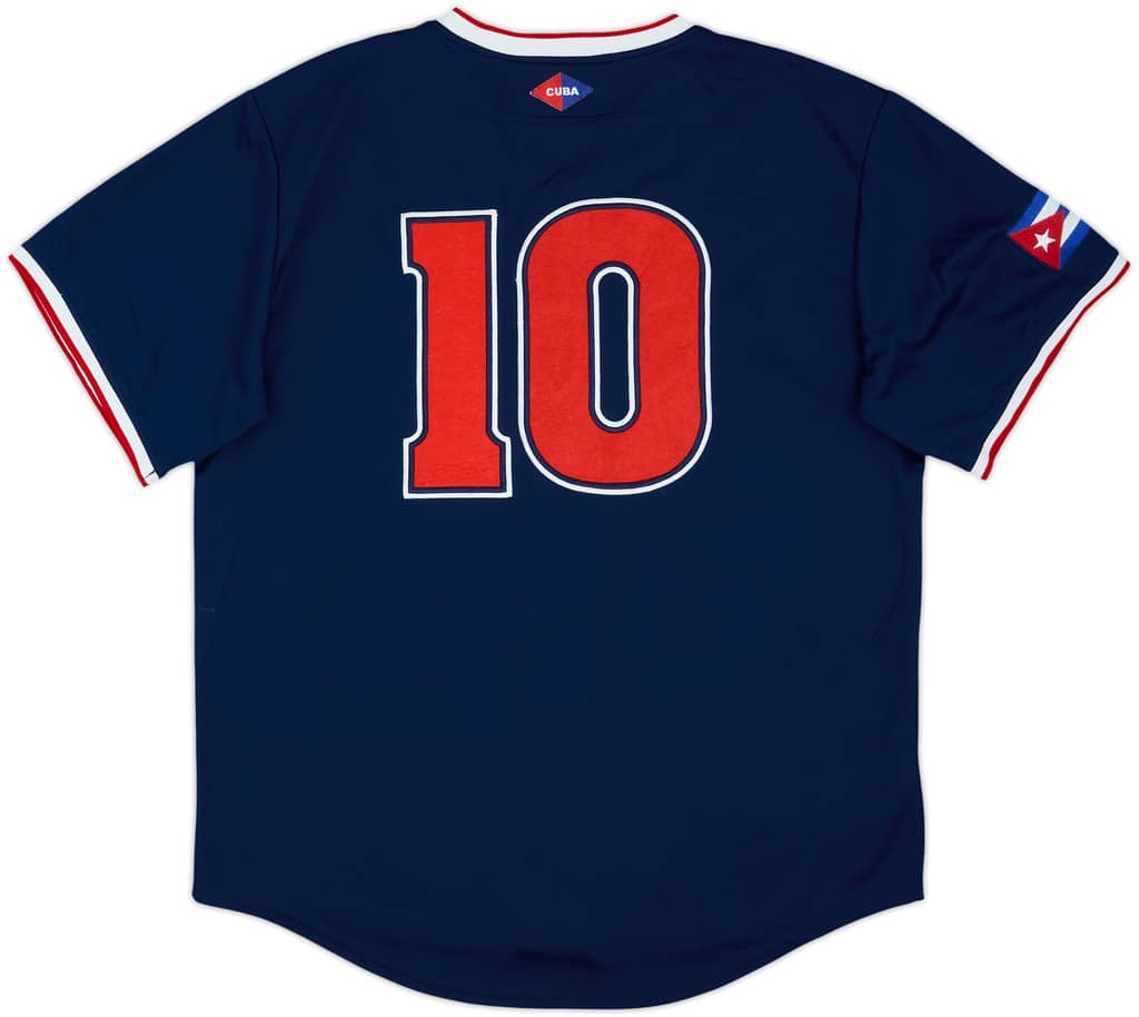 1990s Cuba National Team Linares #10 Batos Daring Alternate Jersey - 9/10 - (M)