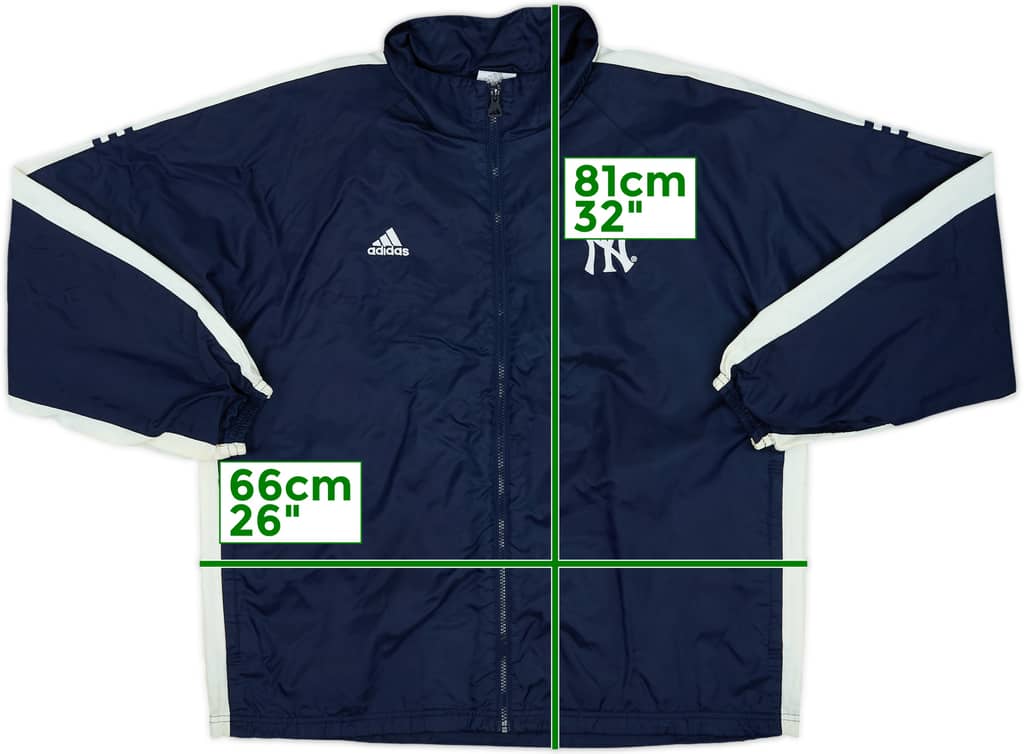 2000 New York Yankees adidas Rain Jacket - 7/10 - (L)