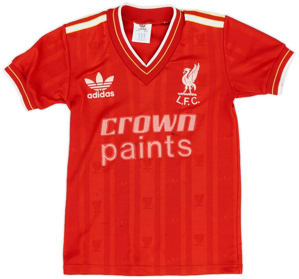 1985-87 Liverpool Home Shirt - 7/10 - (5-6Y)