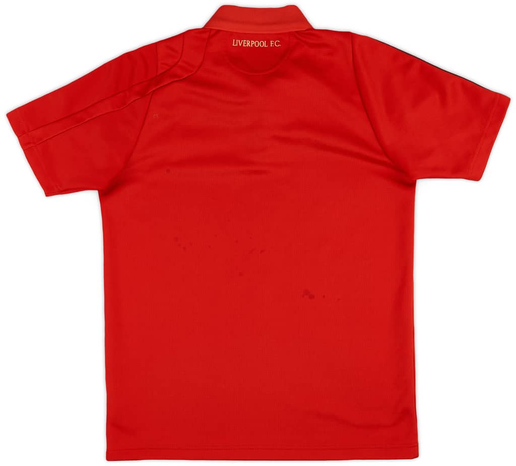 2009-10 Liverpool adidas Polo Shirt - 6/10 - (S)