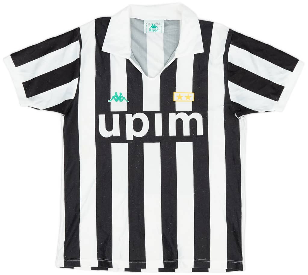 1991-92 Juventus Basic Home Shirt - 7/10 - (M)