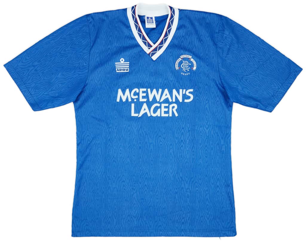 1990-92 Rangers Home Shirt - 9/10 - (M)