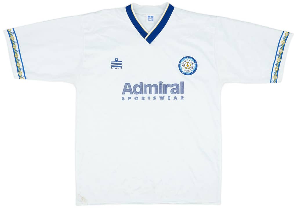 1992-93 Leeds United Home Shirt - 7/10 - (XL)