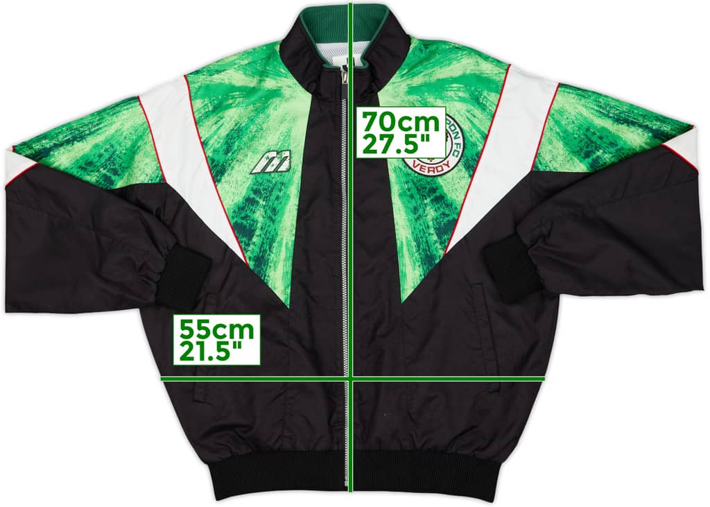 1993-95 Verdy Kawasaki Mizuno Track Jacket - 5/10 - (L)
