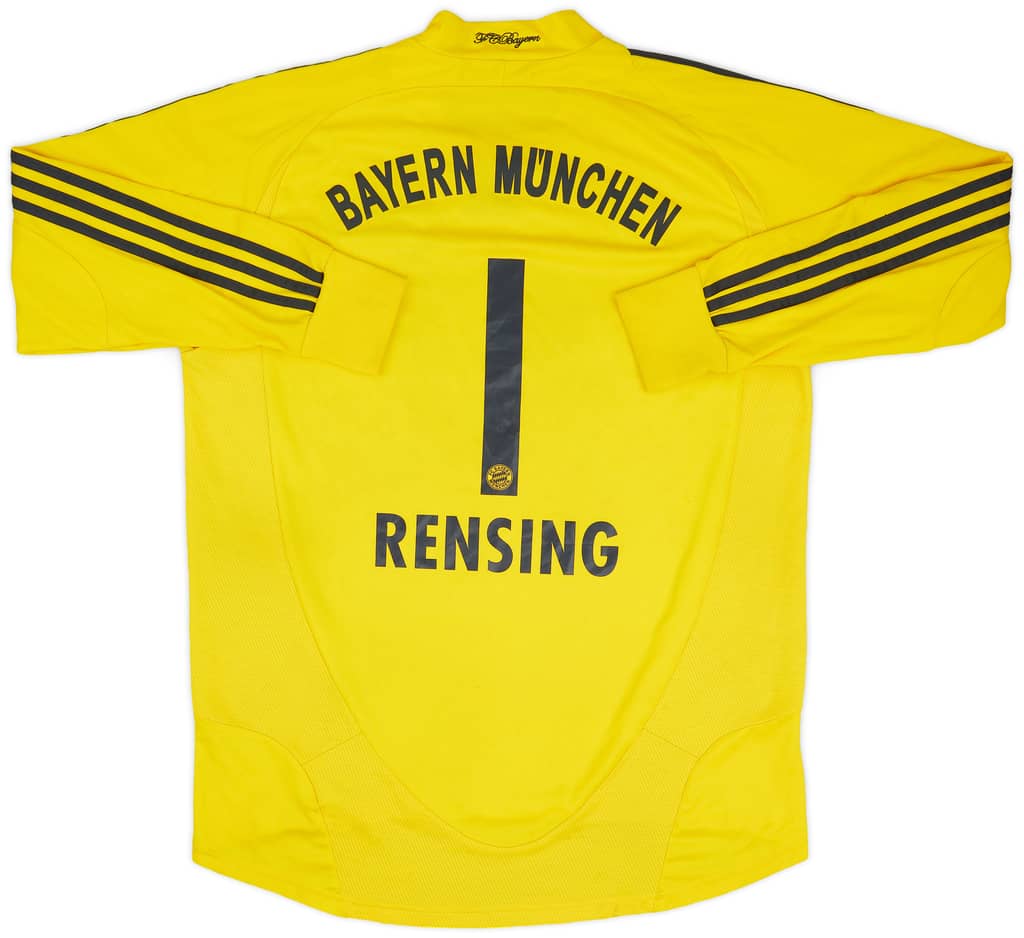 2008 Bayern Munich GK Shirt Rensing #1 - 6/10 - (L)
