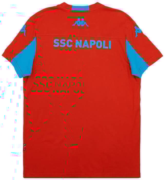 2016-17 Napoli Player Issue Training Shirt # - 6/10
