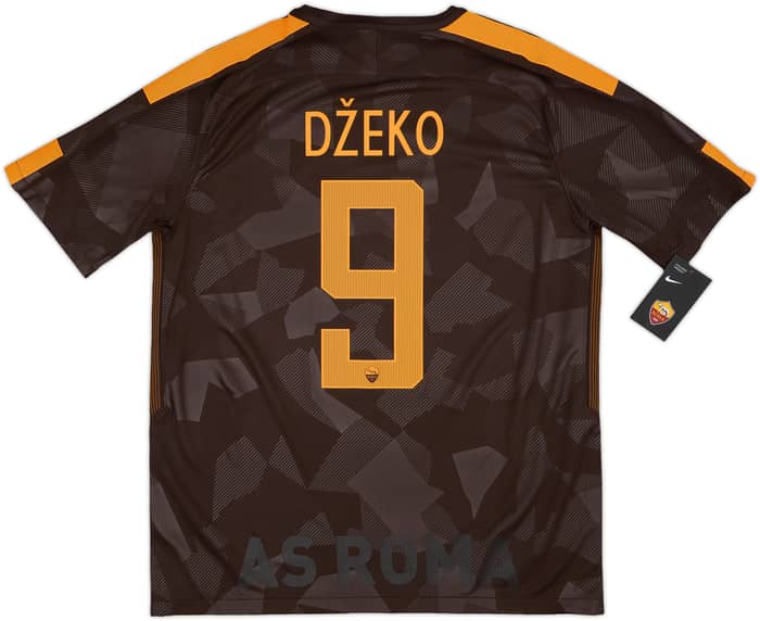 2017-18 Roma Third Shirt Dzeko #9 (L)