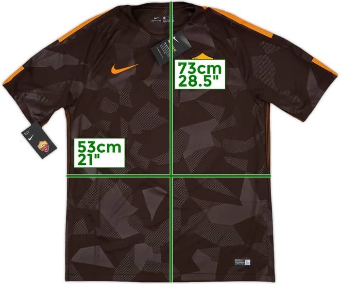 2017-18 Roma Third Shirt Dzeko #9 (L)