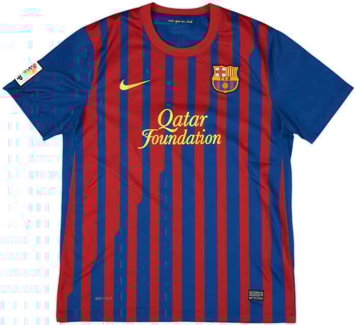 2011-12 Barcelona Home Shirt A.Iniesta #8 - 8/10 - (L)